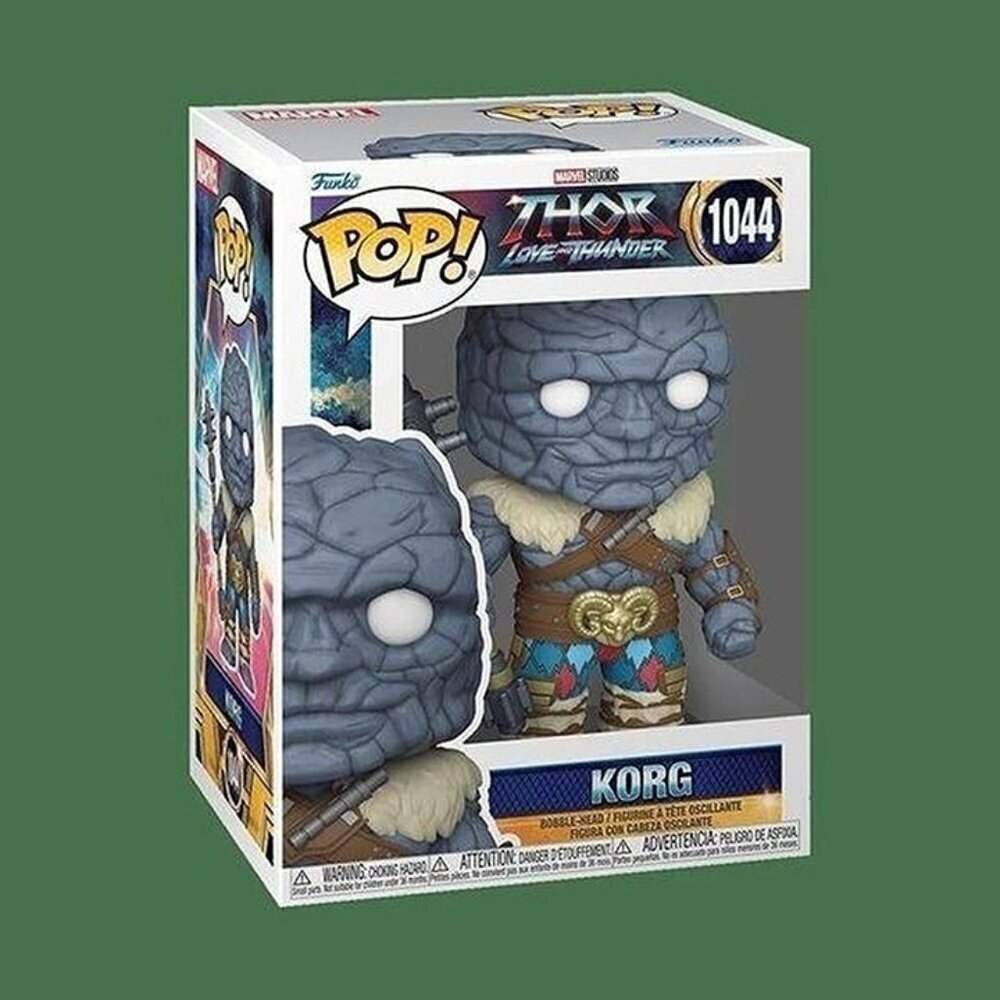 Funko Pop! Marvel Studios – Thor: Love and Thunder – Korg #1044 Vinyl Bobble-Hea